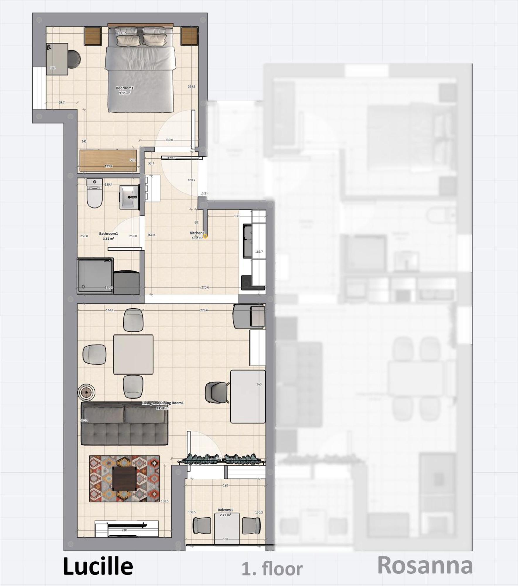 Apartment Lucille In Center Of Рабац Экстерьер фото